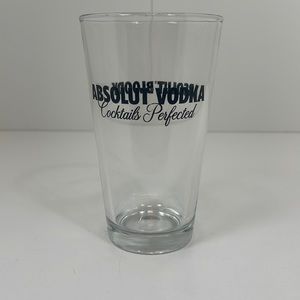 NWOT Absolut Vodka Cocktail Perfected Absolut Bloody Pint Glass